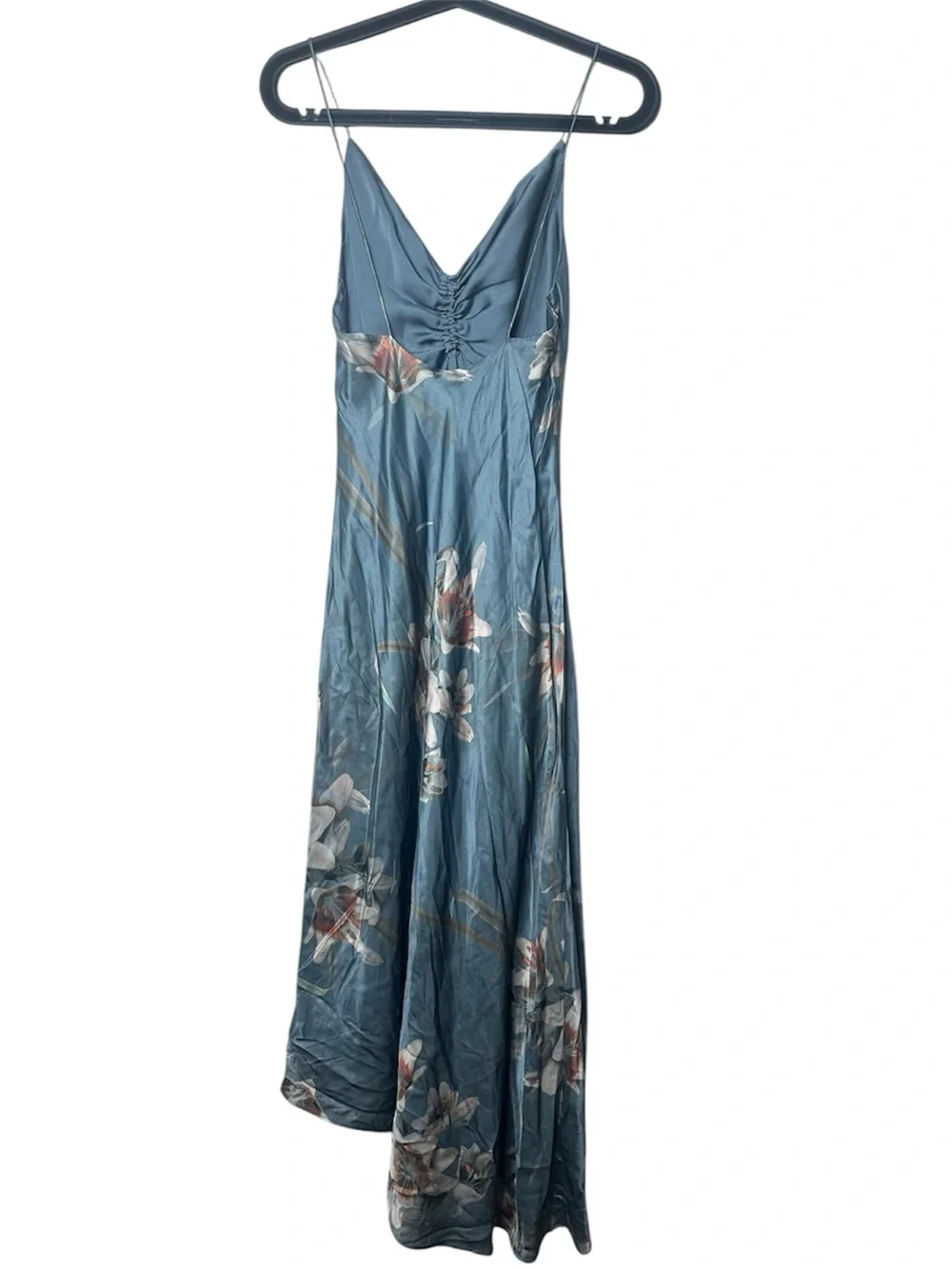 ALLSAINTS Alexia Kuroyuri Dress Blue US 2 - Picture 7 of 11